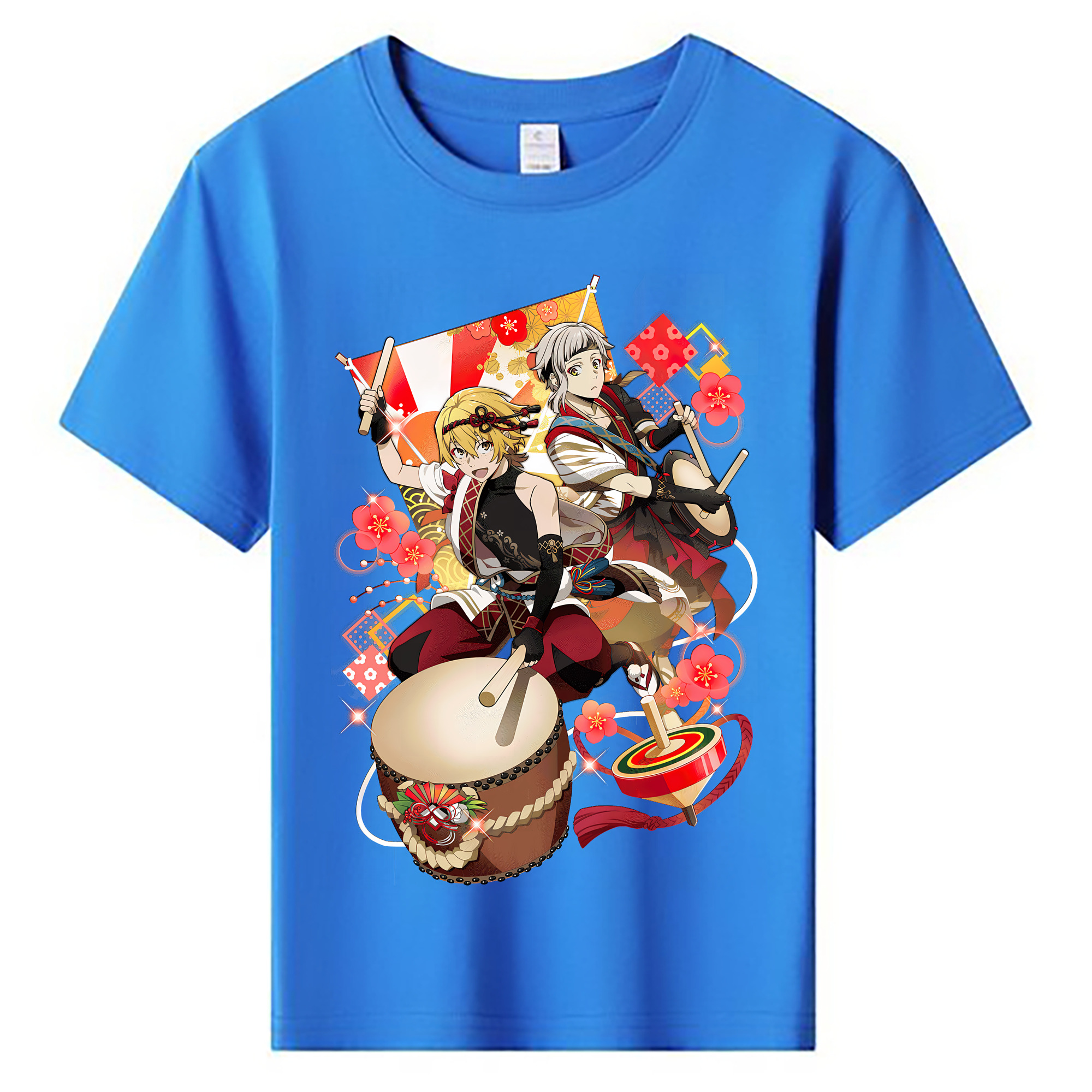 （画像用） 文豪ストレイドッグス Bungo Stray Dogs 綿100％キッズTシャツ（フロントプリント）
